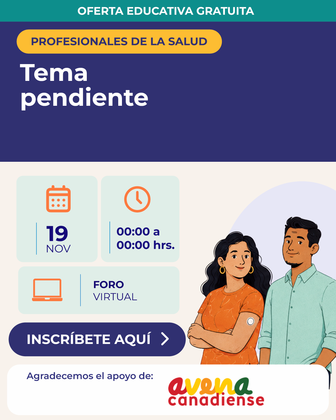 Talleres para personas que viven con Diabetes