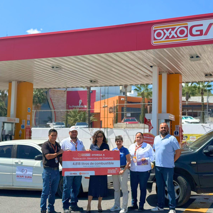 OXXO GAS AKAM SURA ENTREGA CHEQUE